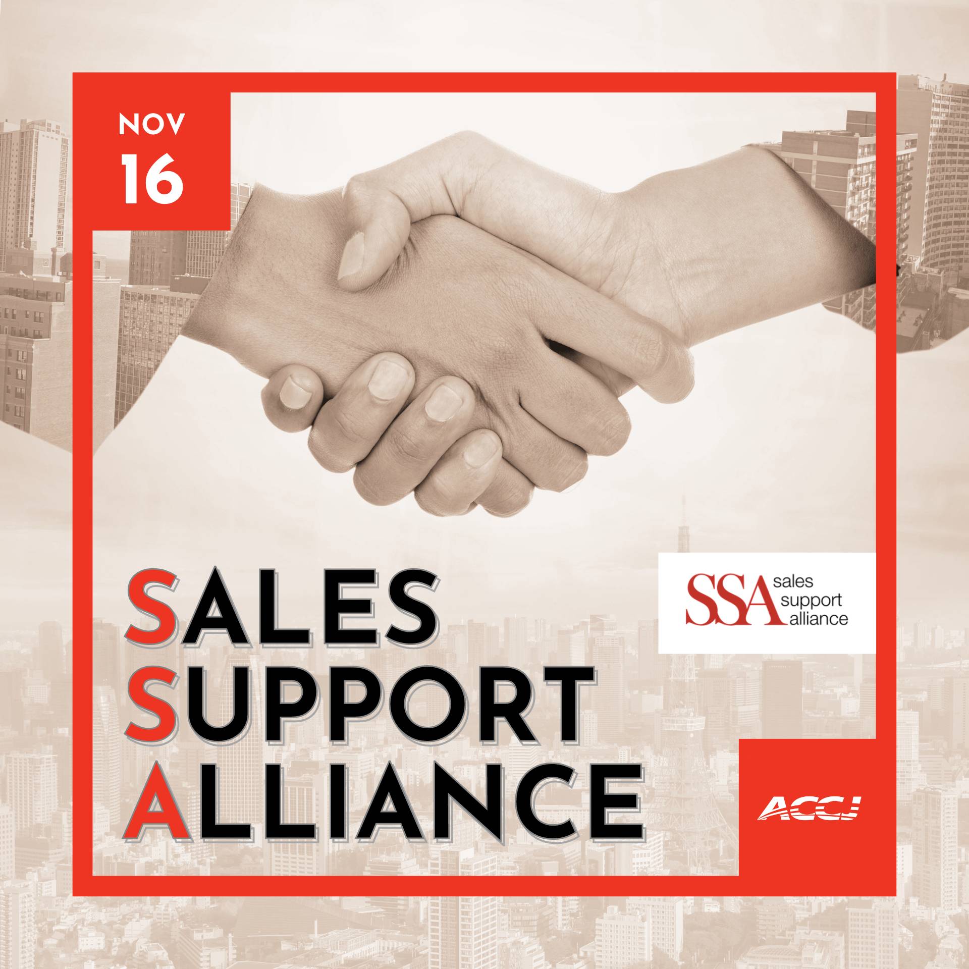 Sales Support Alliance November Meeting (Thu, 16-Nov-2023)
